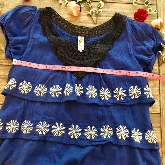 Anthropologie Floreat Compass Points Top - Picture 7 of 9